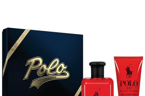 Ralph Lauren Polo Red Eau de Toilette Spray 75ml Gift Set -AUTO WIN