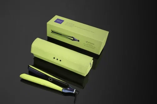NEW GHD CHRONOS HAIR STRAIGHTENER IN CYBER LIME- 08/05
