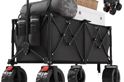 Devoko 260L Folding Festival Camping Trolley-AUTO WIN