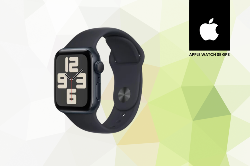 Apple Watch SE GPS, 40mm, Sport Band, Medium-Large, Midnight