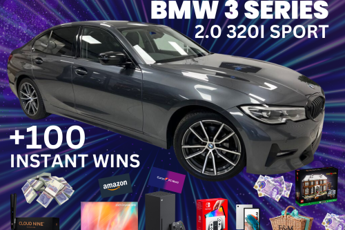 WIN A BMW 3 SERIES PLUS 100 MEGA INSTANT WINS UP FOR GRABS