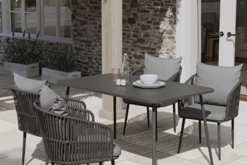 Melbourne 4 Seater Garden Table & Chairs-AUTO WIN