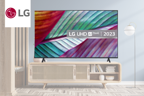 LG(2023) LED HDR 4K Ultra HD Smart TV, 65 inch with Freeview Play/Freesat HD, Dark Iron Grey