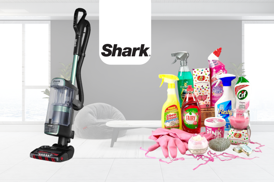 Shark Stratos Upright Vacuum Cleaner +Mrs Hinch Ultimate Cleaning