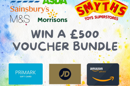 WIN A £500 VOUCHER BUNDLE - 26/04-AUTO WIN