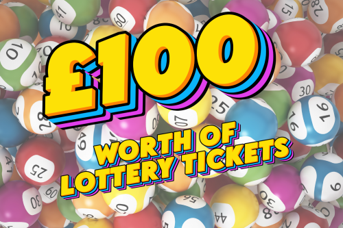 £100 WORTH OF LOTTO TICKETS - AUTO WIN 22/05