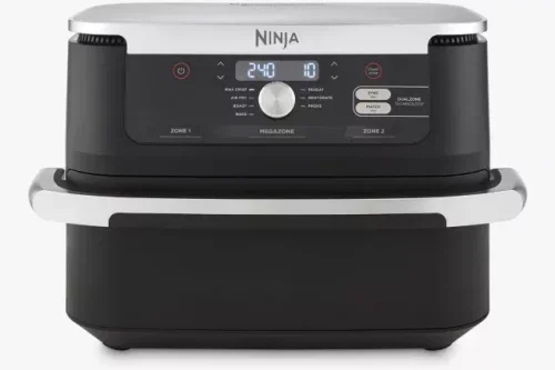 Ninja Foodi FlexDrawer Dual AF500UK Air Fryer, 10.4L, Black