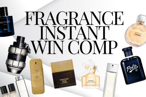 FRAGRANCE INSTANT WIN COMP- MAIN PRIZE £100 CASH