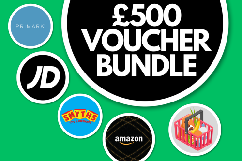 WIN A £500 VOUCHER BUNDLE AUTO WIN 10/05