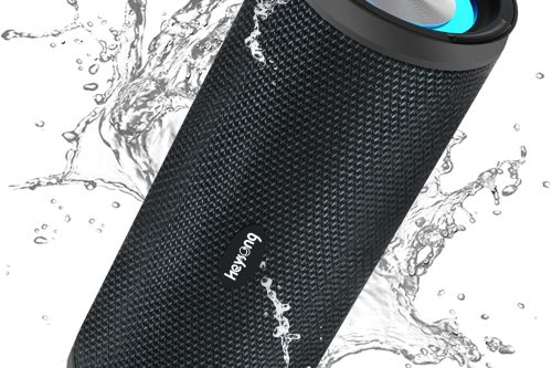 FOX GIVEAWAY -HEYSONG PORTABLE BLUETOOTH SPEAKER, WATERPROOF OUTDOOR SPEAKERS WITH LED LIGHT- AUTO WIN 01/06