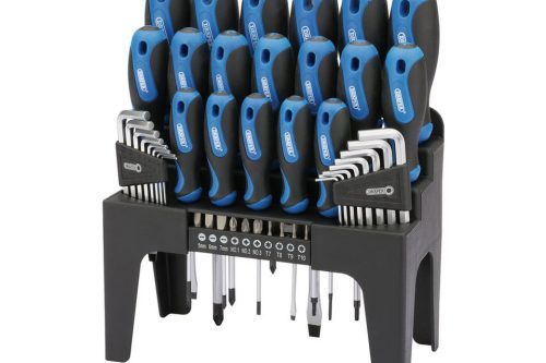 FOX GIVEAWAY-Draper 81294 Soft Grip Screwdriver, Hex Key and Bit Set 44pcs