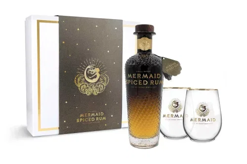 MERMAID SPICED RUM GIFT SET- AUTO WIN - 27/05