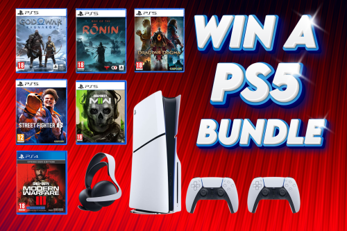 WIN A PS5 BUNDLE- 05/06