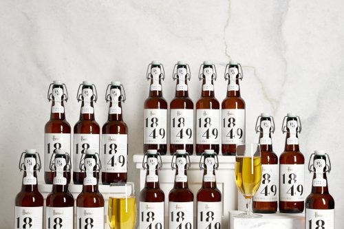 HARRODS-1849 PREMIUM LAGER CASE (16 Bottles) -BAVARIA, GERMANY AUTO WIN 18/05