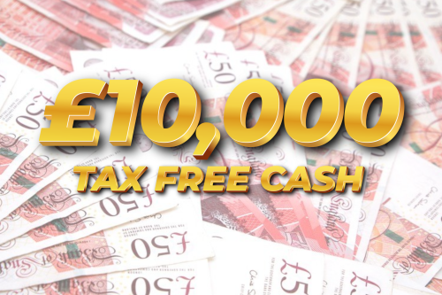 WIN £10,000 CASH LOW ODDS !!