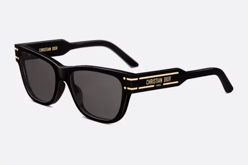 Dior Signature  Black Rectangular Sunglasses-AUTO WIN