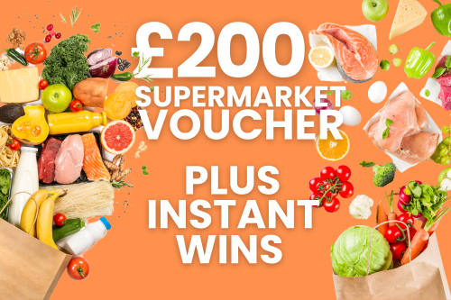 £200 SUPERMARKET VOUCHER PLUS VOUCHER INSTANT WINS - 02/07-AUTO WIN