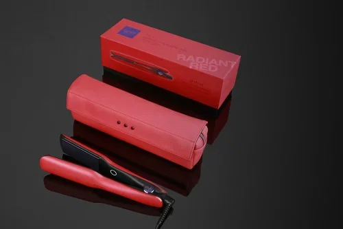 NEW GHD MAX HAIR STRAIGHTENER IN RADIANT RED- AUTO WIN 03/07