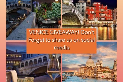VENICE GIVEAWAY!! YEP IT'S FREE TO ENTER