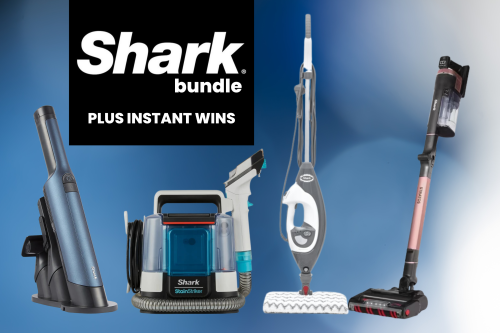 WIN OUR SHARK HOME BUNDLE! PLUS 10 INSTANT WINS UP FOR GRABS
