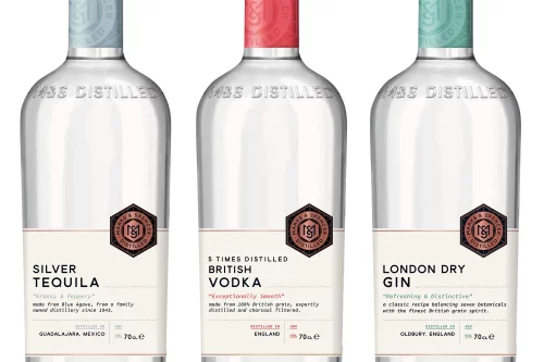 M&S DISTILLED GIN, VODKA & TEQUILA TRIO - AUTO WIN 21/06