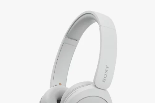 Sony WH-CH520 Bluetooth Wireless On-Ear Headphones with Mic/Remote, White-AUTO WIN
