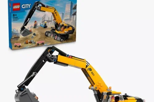LEGO City 60420 Yellow Construction Excavator🦊AUTO WIN