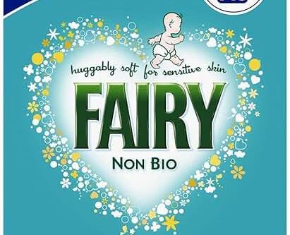 🦊Fairy Non-Bio Washing Powder, 130 Wash Laundry Detergent Family - auto win
