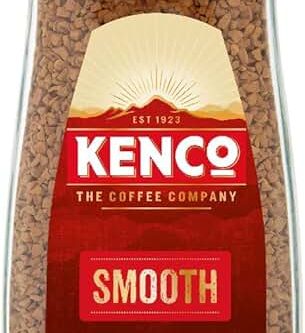 Kenco Smooth Instant Coffee 200g (Pack of 6 Jars, Total 1.2kg)- AUTO WIN