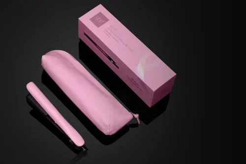 NEW GHD GOLD HAIR STRAIGHTENER IN FONDANT PINK-AUTO WIN 11/08