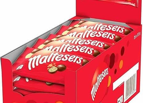 Maltesers Milk Chocolate | Full Box | Gift Box | Sharing Pack | 25 Bags x 37g-AUTO WIN 2- WINNERS