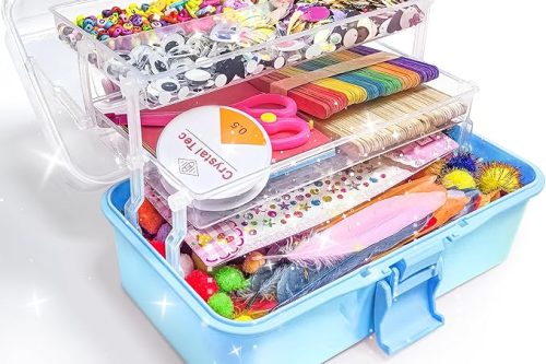 🦊3000+ Pcs Art and Craft Box for Kids- 2 WINNERS- AUTO WIN