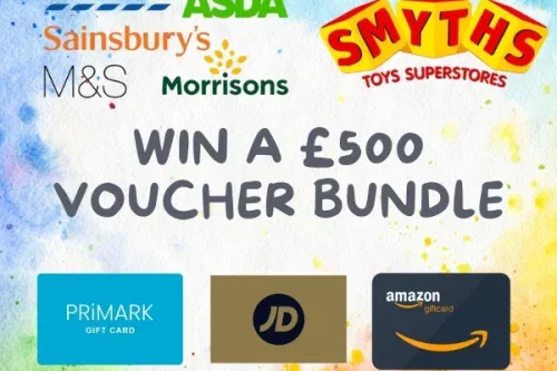 WIN A £500 VOUCHER BUNDLE - 12/07 -AUTO WIN