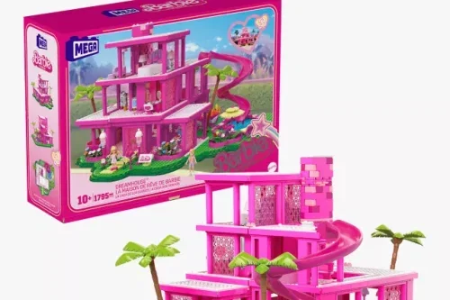 🦊Mega Bloks Barbie The Movie Dreamhouse Building Set -auto win