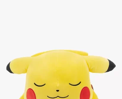 🦊 Pokémon Sleeping Pikachu 18" Plush Soft Toy -AUTO WIN