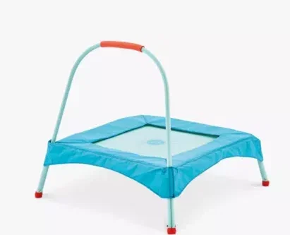 🦊 TP Toys Early Fun Toddler Trampoline, Blue -auto win