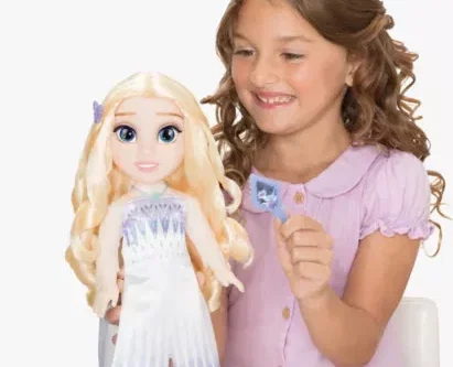 🦊Disney Princess My Singing Friend Elsa and Bruni Doll-AUTO WIN