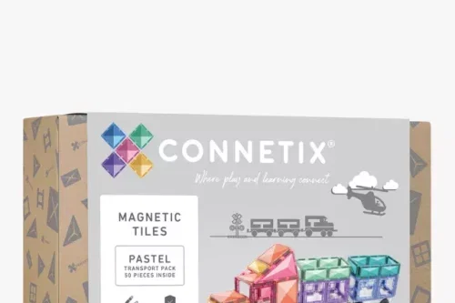 🦊 Connetix 50 Piece Pastel Transport Pack-AUTO WIN