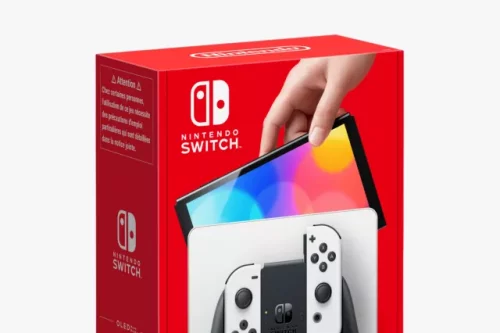 Nintendo Switch OLED 64GB Console with Joy-Con - AUTO WIN