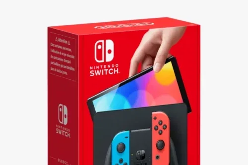 NINTENDO SWITCH OLED WITH 2 GAMES