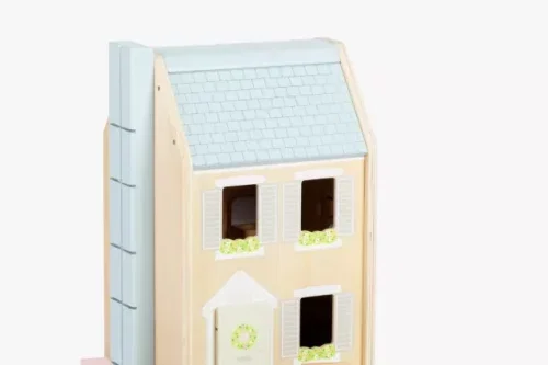 🦊Primrose Cottage Wooden Doll's House with Furniture-auto win