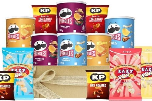 🦊Snack Savoury Hamper Gift Crisps Popcorn Peanuts Box 2 Winners 07/08