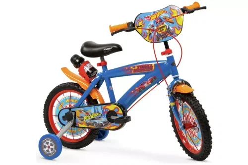 🦊Toimsa Hot Wheels 14 Inch Wheel Size Boys Bike -AUTO WIN