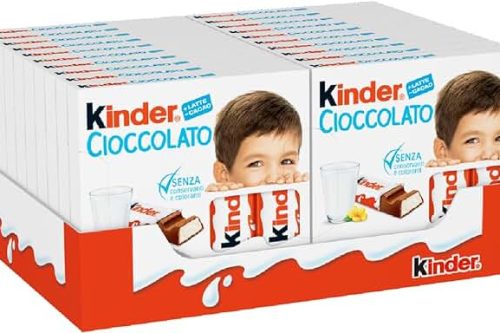 🦊Kinder Chocolate Small Bars,Pack of 20 x 50g🦊 AUTO WIN