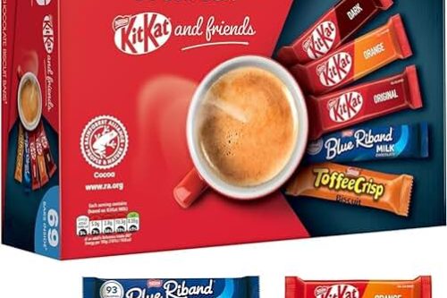 🦊NESTLE – KITKAT AND FRIENDS BIG BISCUIT BOX | 69 X CHOCOLATE BISCUIT BARS – 2 WINNERS AUTO WIN 10/08