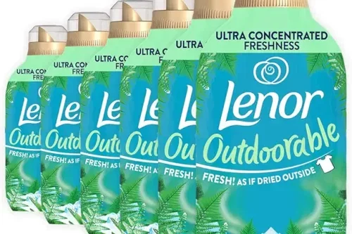 🦊Lenor Outdoorable Fabric Conditioner 55 Washes, 770ML, Northern Solstice - Ultra Concentrated Freshness - 100% Recycled Bottle x8- AUTO WIN