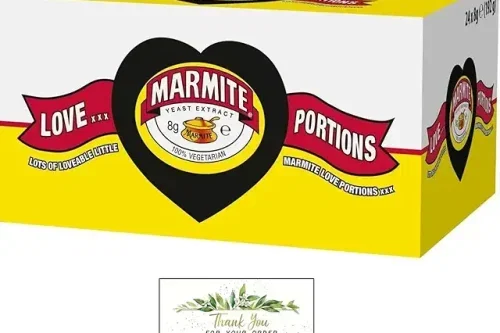 🦊Marmite Yeast Extract Love Portions Spread 24 x 8g Box Pack Bundle- 2 WINNERS - AUTO WIN