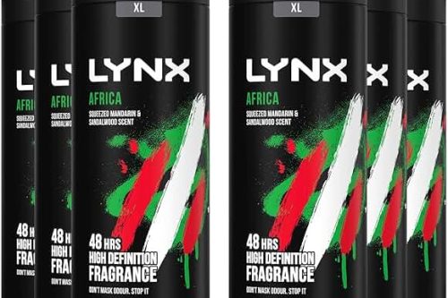 🦊Lynx Africa  200 ml, Bulk Buy 6 Pack-AUTO WIN