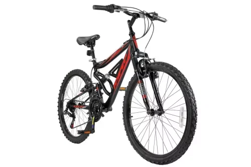 🦊 Hyper Shocker 24 inch Wheel Size Kids Mountain Bike -AUTO WIN
