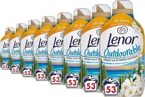🦊 Lenor Outdoorables Fabric Conditioner 424 washes, Orange Blossom & Coastal Cypress, AUTO WIN